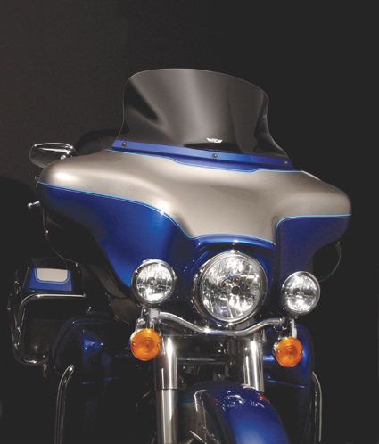 Naliovker Schwarz 8 Zoll Motorrad Windschutzscheibe Windschutzscheibe Deflector für FLHT FLHTC FLHX Touring 1996-2013 Motorrad Zubeh？R 