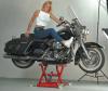 Motorrad Scherenlift B2 Superlift hydraulischer Motorradheber für Harley Davidson Modelle