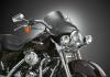 Stinger Windschild abnehmbar getönt & Montagekit National Cycle Harley Davidson FLHR Road King 1996-2013