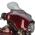 Windschild Motorrad Harley Frontverkleidung Scheinwerfer 